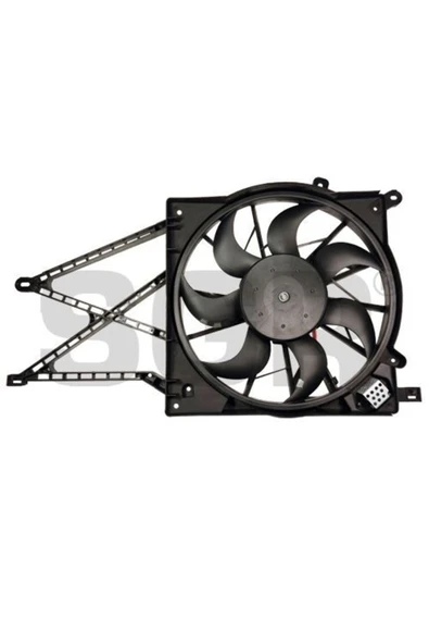 Seger 59344  Radyatör Klima Fan Motorları Davlumbazlı Astra H G 1.2 1.4 1.6 1.8 Zafira A 1.6