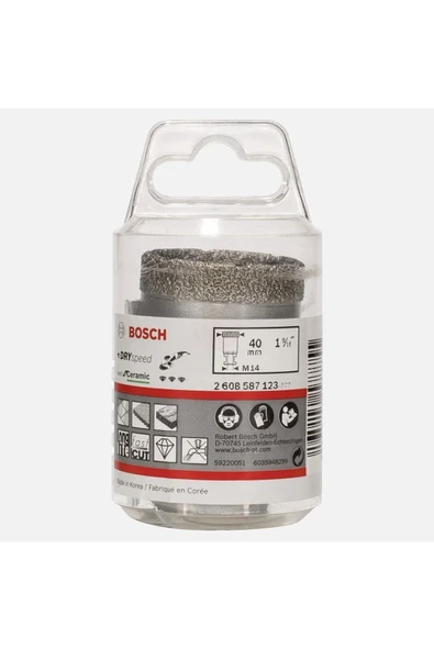 Bosch Seramik Elmas Delici 40x35 mm - 2