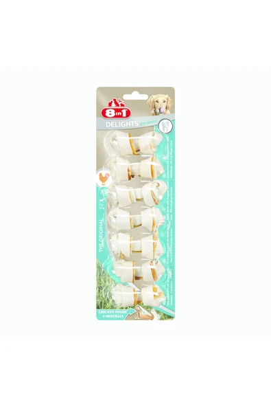 8in1 Delights Köpek Ödül Kemiği XS Pro Dental