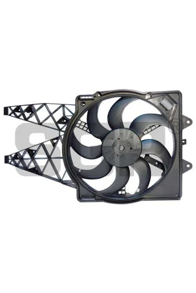 Seger 59742  Radyatör Klima Fan Motorları Davlumbazlı Punto / Grande Punto 1.3d Multıjet Klimalı - 1