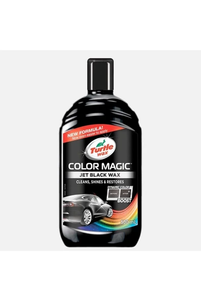 Turtle Wax Jet Black Renkli Cila Siyah 500 Ml