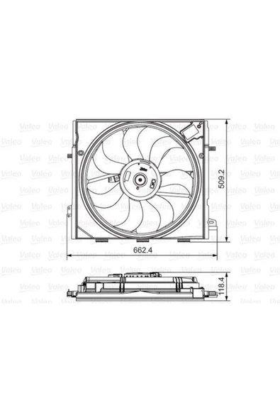 Valeo 696873 Fan Sistemi Renault ürün görseli