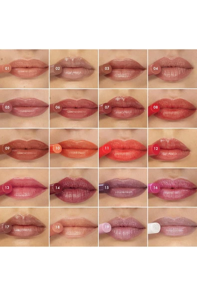 SEPHORA COLLECTION ABOUT THAT SHINE-Yoğun Pigmentli 12 Saat Etkili Nemlendirici Parlak Bitişli ışıltılı Ruj 3,2G - 6