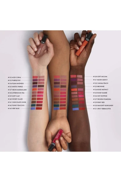 SEPHORA COLLECTION Cream Lip Stain-Ultra Yoğun Pigmentli Uzun Süre Kalıcı Mat Bitişli Ruj 5ML - 5