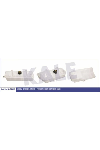 Kale 343895 OTO Radyatör  Radyatör Yedek Su Deposu Ducato / Boxer / Jumper 97-02 2.0 Jtd Kapaklı ürün görseli