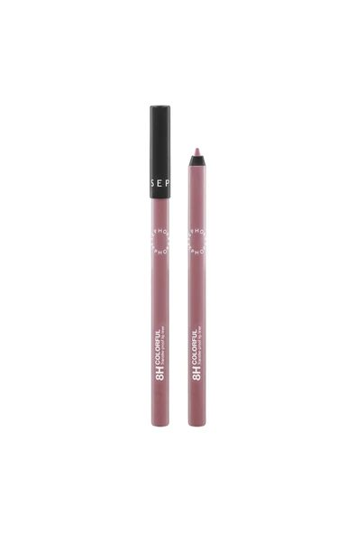 SEPHORA 8 HR Colorful Lip Liner 8 Saat Bulaşmayan Dudak Kalemi 01 PINK FROSTING Elsbeauty