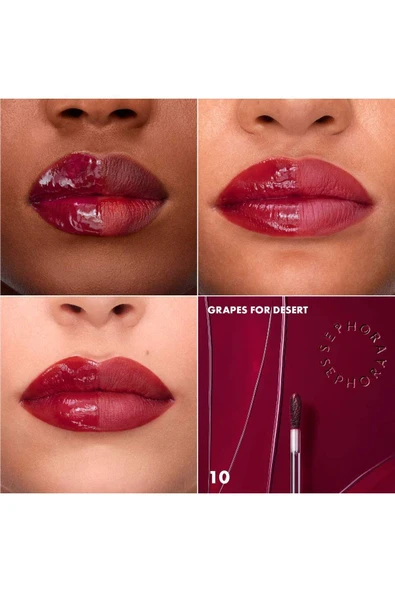 SEPHORA COLLECTION Totally Juicy Lip Tint-Uzun Süre Kalıcı Nemlendirici&Beyleyici Dudak Parlatıcısı 5,50ML - 2