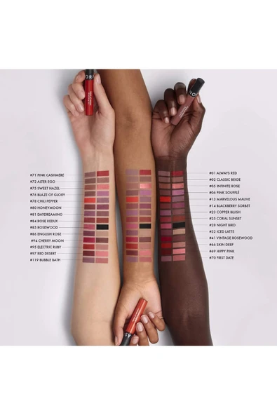 SEPHORA COLLECTION Cream Lip Stain-Ultra Yoğun Pigmentli Uzun Süre Kalıcı Mat Bitişli Ruj 5ML - 6