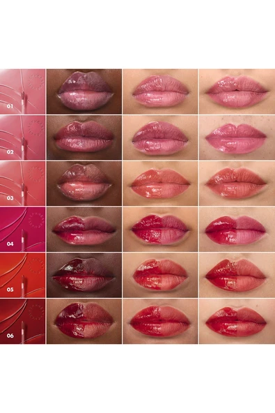 SEPHORA 12 Saat Canlı, Nemli ve Uzun Süre Kalıcı Dolgun Parlaklık Sağlayan Dudak Tinti - 4