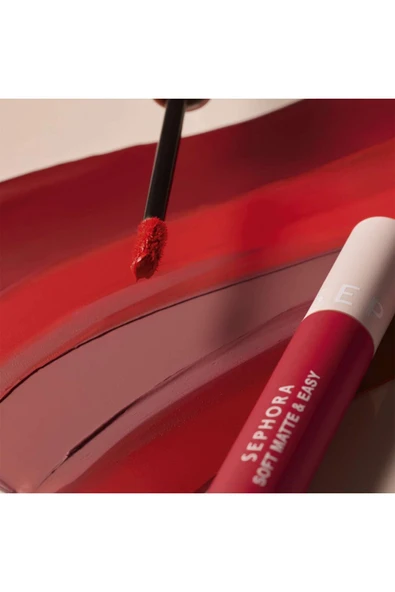SEPHORA COLLECTION Soft Matte & Easy - Pürüzsüzleştirici Mat Ruj - 5