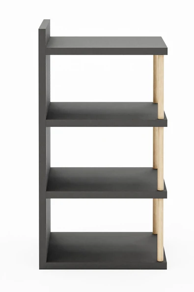 interGO Çok Amaçlı 4 Raflı Ayakkabılık, Banyo, Mutfak Düzenleyici Organizer - 7