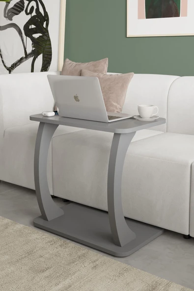 interGO C Ayaklı Laptop Sehpası, Koltuk Sehpası, Kahvaltı Masası, Çalışma Sehpası - 2