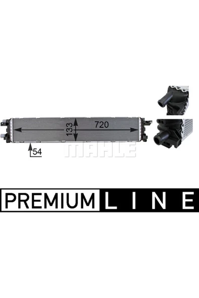 Mahle CIR13000P KNECHT  Turbo Radyatör 720×133×54 A4 A5 A6 2.0TDI 3.0Tfsı 3.2Tfsı 10- Cmu Cre  8Mk376701151