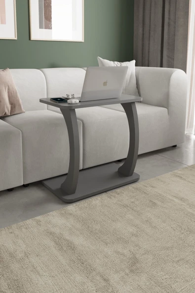 interGO C Ayaklı Laptop Sehpası, Koltuk Sehpası, Kahvaltı Masası, Çalışma Sehpası - 5