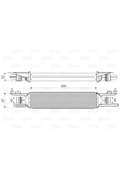 Valeo 818578 Turbo Radyatoru Corsa D Z13dtj A13dtc Z13dth Z13dte Z13dtr