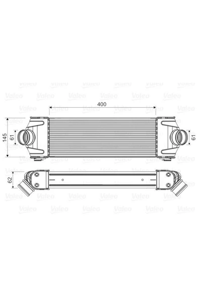 Valeo 818550 Turbo Radyatörü Transıt Uyumlu