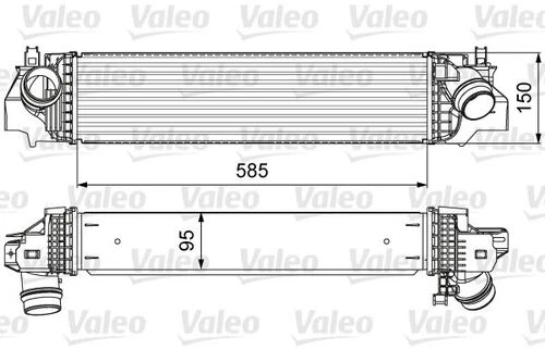 Valeo 818640  Turbo Radyatörü Bmw 2 Serisi-X1-X2 Mini Cooper-Clubman-Countryman