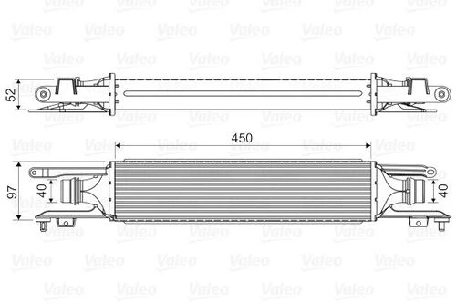 Valeo 818577  Turbo Radyatörü Corsa