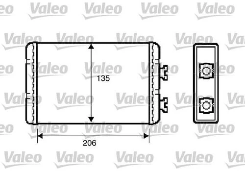Valeo 812220  Kalorifer Radyatörü 3 E46