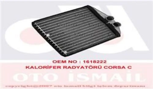 Valeo 812225  Kalorifer Radyatörü Corsa C 00- Combo 00- Tigra B 04- 171X167 ürün görseli