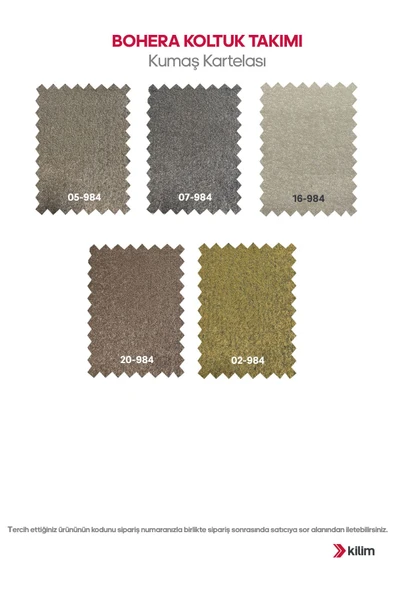 Kilim Mobilya  Bohem's Bohem Uzanmalı Köşe, Sağ Sol Kullanılabilen, Yüksek Ayaklı, Krem - 8
