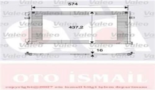 Valeo 817577  Klima Radyatörü Trafic II 01- 1.9 DCI / Vivaro A 01- 1.9 Dtı / Prımastar 02- ürün görseli 1