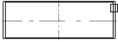 Mahle-knecht-behr 001pl20042025 Kol Yatak 0.25mm Om611. Om612. Om613. Om646 77521610 77521610