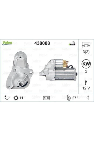 Mars Motoru 12v 11 Dıs Master Iı-movano 1.9 Dtı 438088