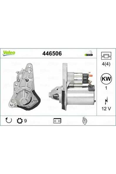 Marş Motoru Nıssan Versa 1.6 09-11- Mıcra Uyumlu