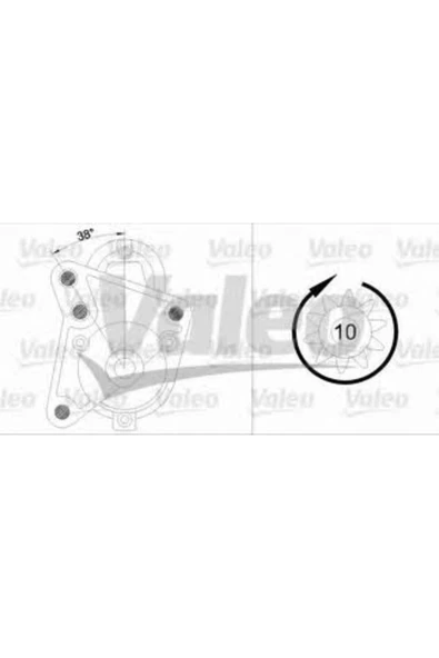 Marş Motoru Şanzuman R9-r19 Enj Mgn-clıo-lgn 10 Dş