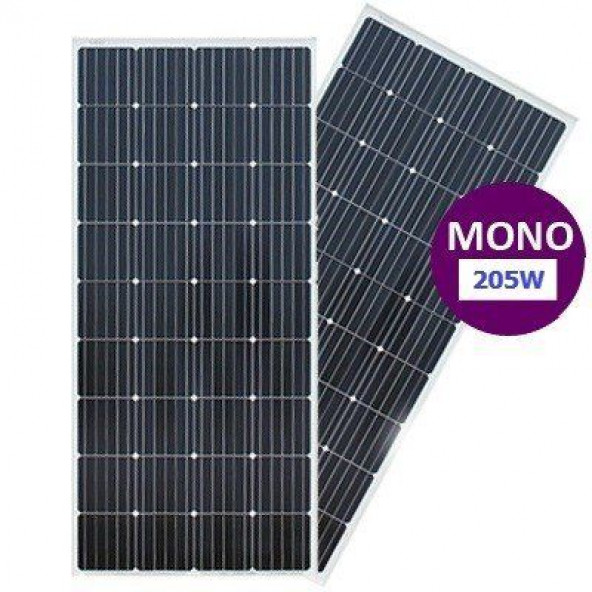 Lexron 205 Watt Monokristal Güneş Paneli Yüksek Verim 10 Yıl Garanti Kargo Bedava