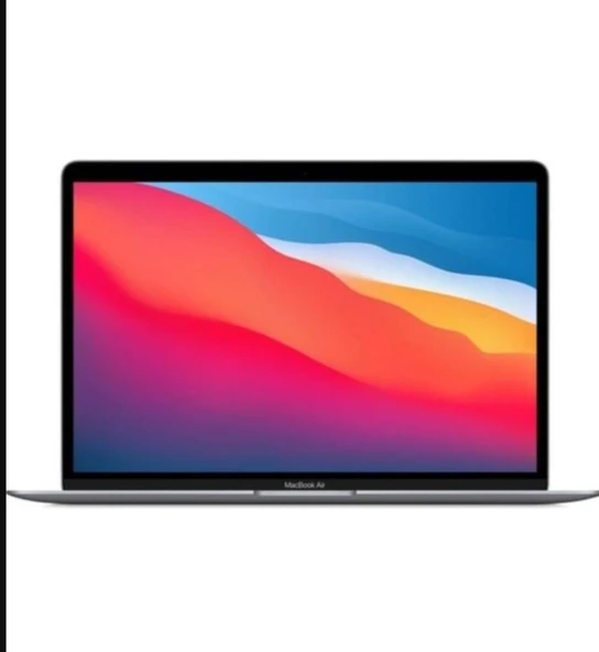 Macbook Air M1 Çip 8gb 256gb Ssd Macos 13" Qhd Taşınabilir Bilgisayar Uzay Grisi KUTUSU AÇIK SIFIR