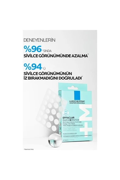 La Roche Posay La Roche-Posay Effaclar Duo+M Patch 22 Patch 3337875924887 - Resim 3