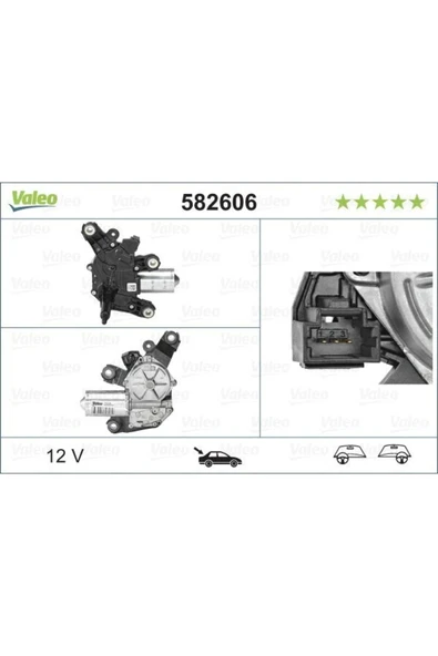 Valeo 582606 Sılecek Motoru ürün görseli 1