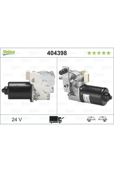 Valeo 404398  Silecek Motoru Mercedes Benz Atego ürün görseli 1