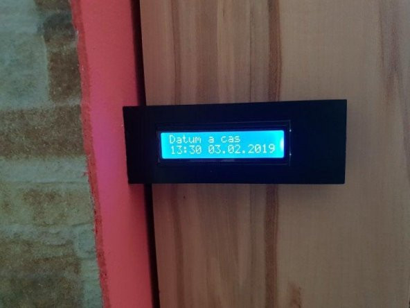 I2C Lcd 16X2 - Kryt Plastik Aparat - 2