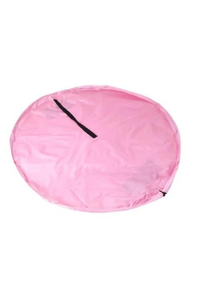 Taşınabilir Çocuk Oyuncak Taşıma Saklama Çantası Ile Dağınıklığa Son Oyun Matı Halısı 150x150 - 5