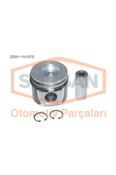 Supsan ZZ001 Zz001-110-std Piston Ford Transit Connect 1.8 Tdcı Eng. Rwpa - Rwpc - Rwpd 110bg ürün görseli 1