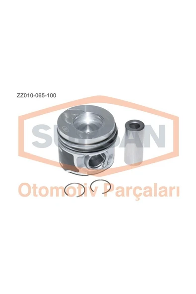 Supsan ZZ010 Zz010-65-100 Piston Renault Kangoo / Clio 1.5 Dci Eng. K9k 65bg 2002- ürün görseli 1