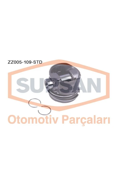 Supsan ZZ005 Segmanlı Piston Std Ford Focus 1.6 Tdcı Duratorq 16v Eng.(dv6) 109bg -109std - 1