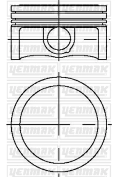 Yenmak 31 -3912-0 Piston Segman (adet) Std Astra.j 1.6 16v *a16let* *79* ürün görseli