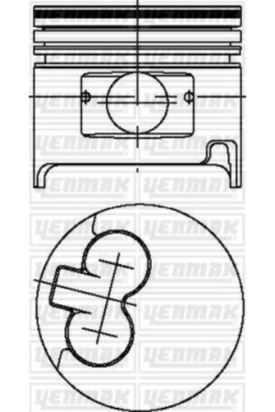 Yenmak 31 -3992-0 Piston Segman (adet) Std Hilux-hıace *92*