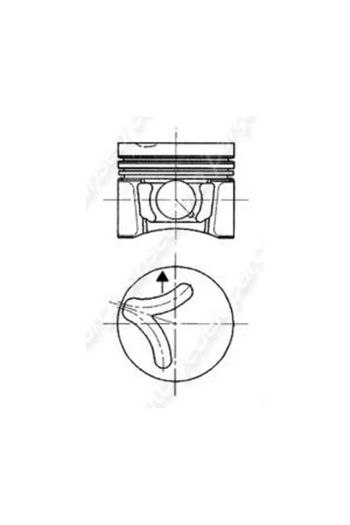 Yenmak 31 4613-0 Motor Piston Segman Std 8 Compact Tds 325 Tds 525 Tds 725 Tds