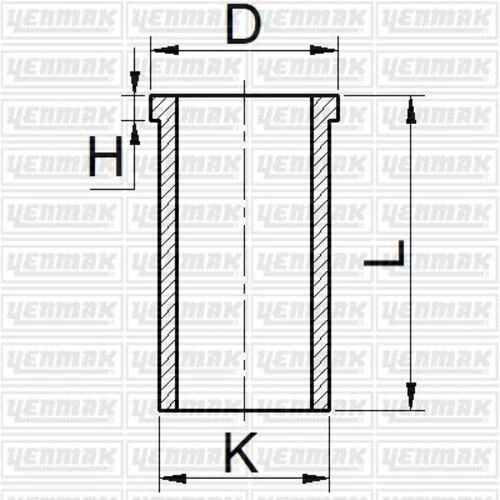 Yenmak 51 -65621-000 Gomlek Std Mazda E2200 14-027670-00