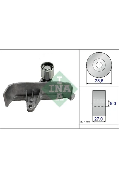 INA 532060110 Triger Gergi Bılyası Passat-a4-a6 1.8t 2.0 2001-2005 Awt-altına- 06b109477a 06a109243a 06a1 ürün görseli