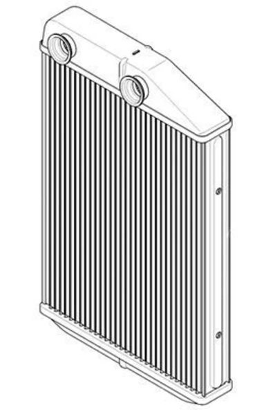 Kale 2081811AB Kalorifer Radyatörü Ducato 06- / Boxer 06- / Jumper 06- Relay 06- 230X163X26 ürün görseli