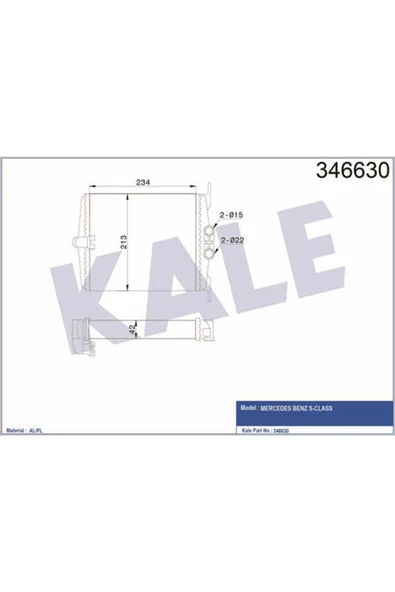 Kale 346630  Kalorifer Radyatörü S-class Mekanik ürün görseli