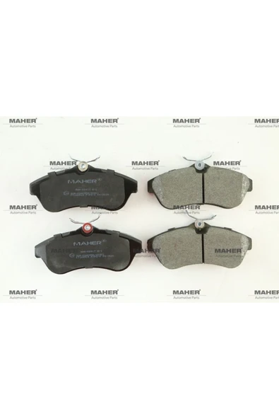 Maher 00417 Fren Balata C3 02-09 C2 03-09 Uzunluk 128.7mm Uyumlu Ön - ürün görseli