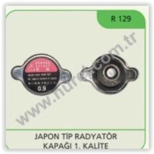 Nurel R129 Radyatör Kapağı Japon Tipi 1.Kalıte Ünıversal - 1