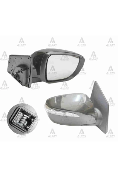 Taıwan YT9125EHBRLD Ayna Diş Dikiz Ix-35 10-15 Elektrikli Sinyalli Isitmali Otomatik Katlanir Sağ Uyumlu ürün görseli